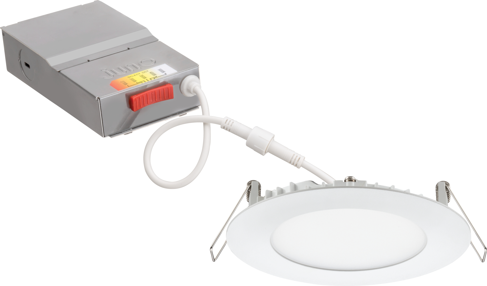 4IN wafer-thin LED downlight, Regressed,